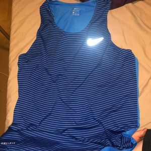 Blue Nike men’s tank top